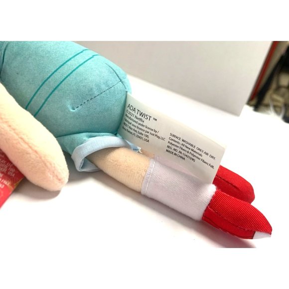 New Ada Twist Scientist Rose Plush Doll Stuffed Toy 11 in Tall Girl Blonde - Picture 5 of 5
